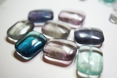 Fluorite beads